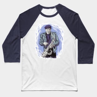 Stanley Turrentine - An illustration by Paul Cemmick Baseball T-Shirt